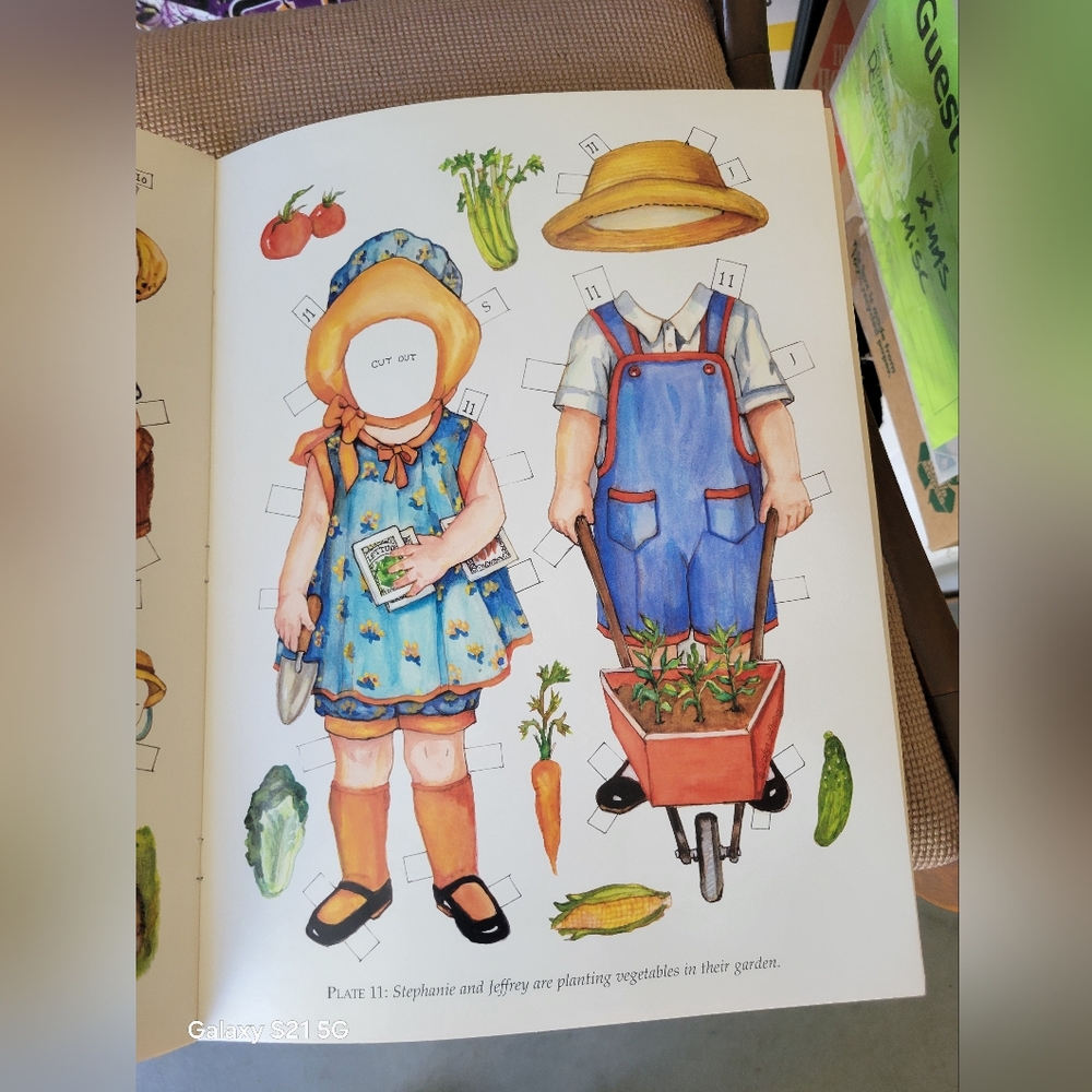 Paper doll book